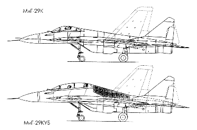 MiG-29K y MiG-29KUB